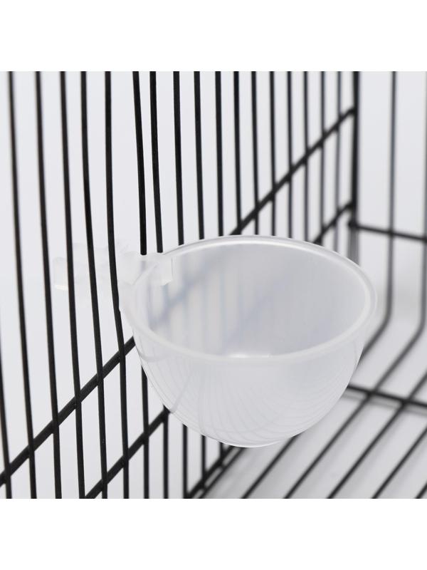 Миска для грызунов и птиц, 30 мл, прозрачная