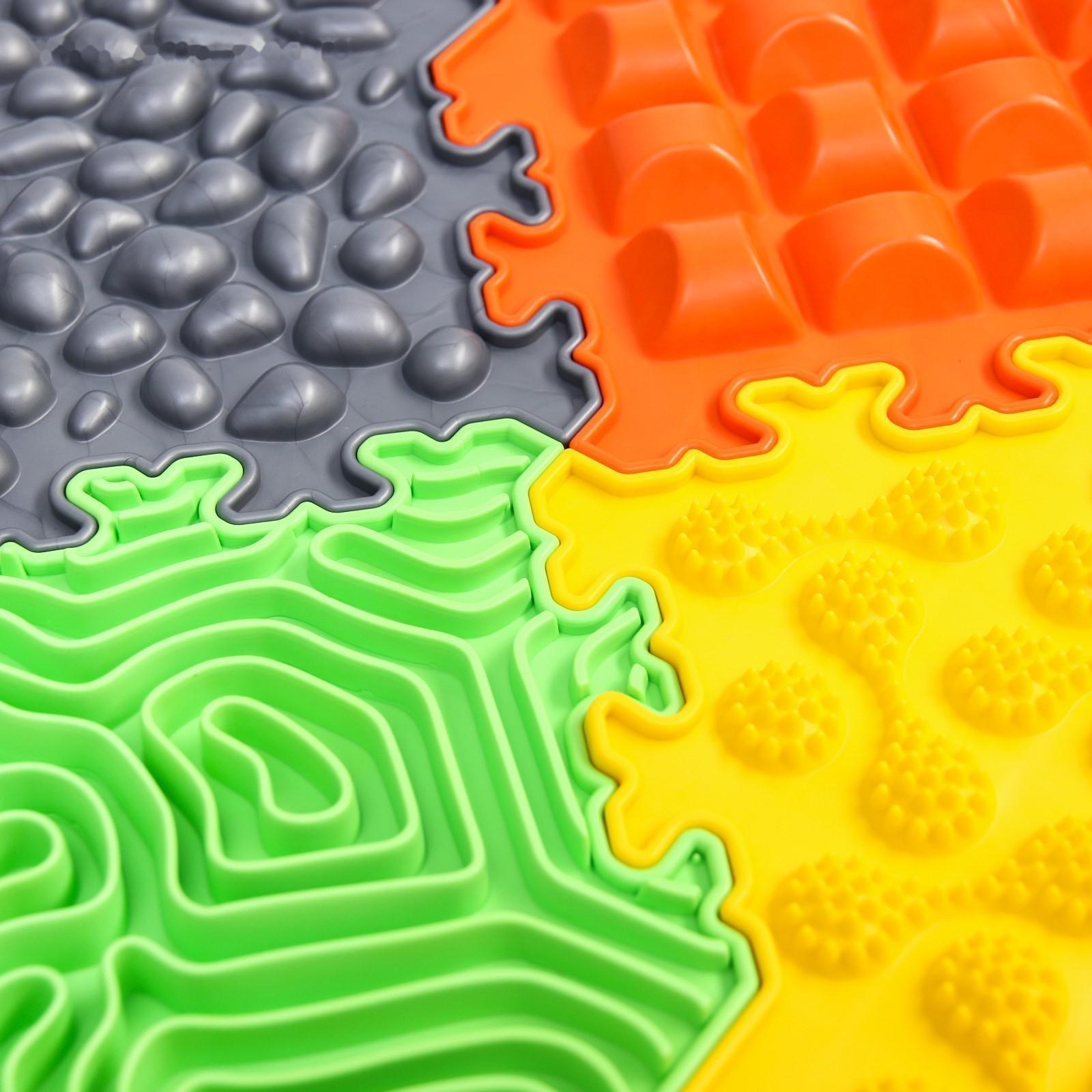 Модульные коврики SPORTO.ONE - Набор «Ассорти», 12 модулей