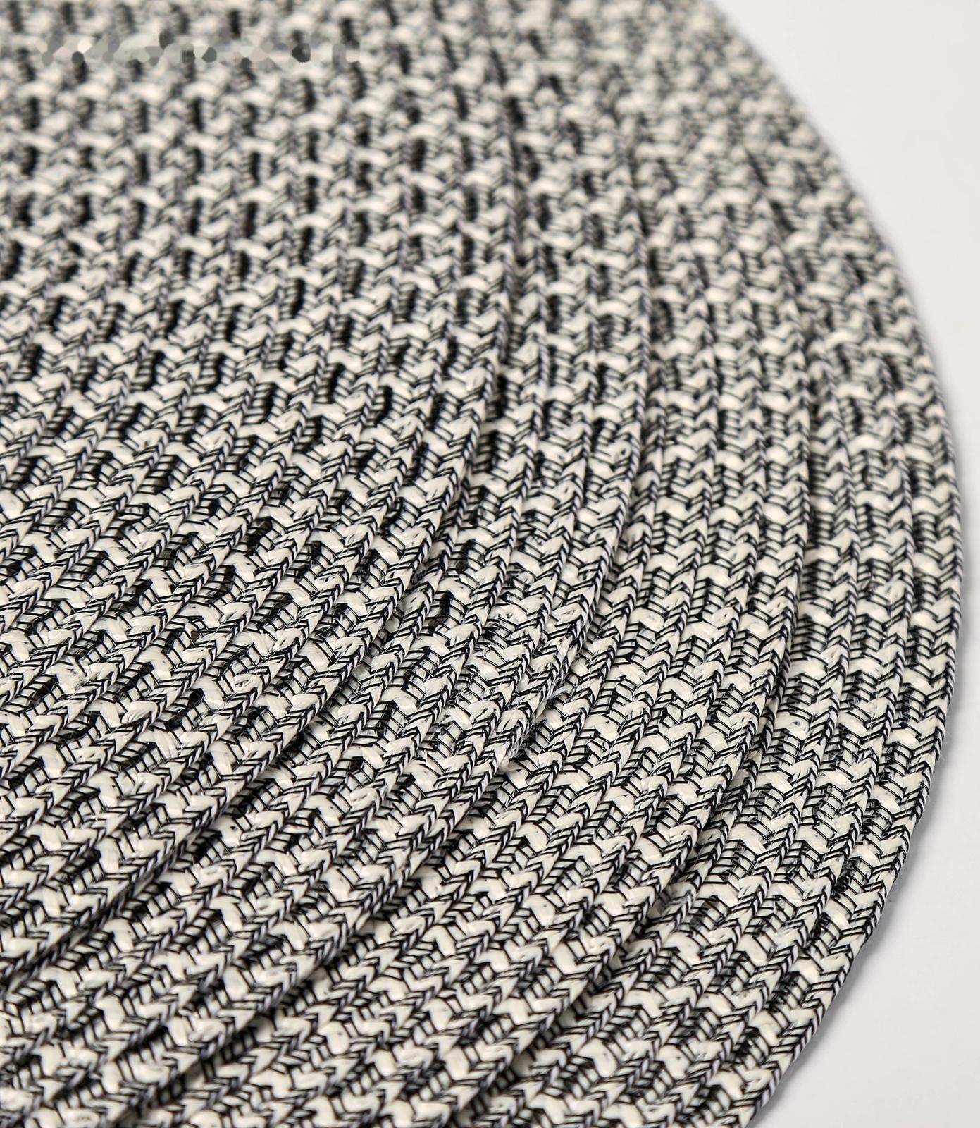 Набор салфеток сервировочных на стол Доляна «Рэй», 4 шт, d=38 см, цвет бежевый