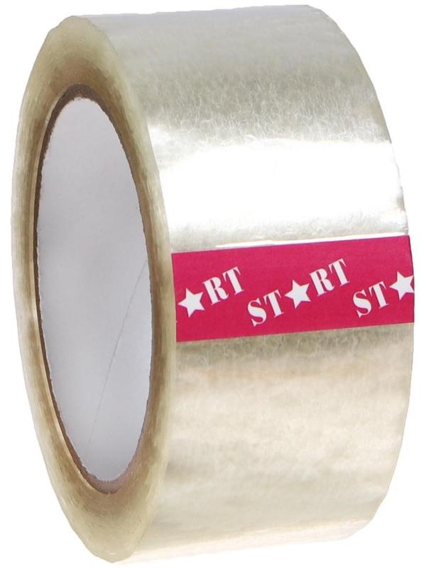 Клейкая лента Start, упаковочная, 48 мм х 100 м, 36 мкм