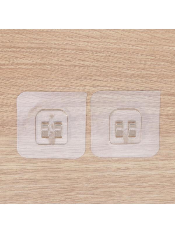 Полка с держателем для полотенец Доляна, 6 крючков, цвет чёрный