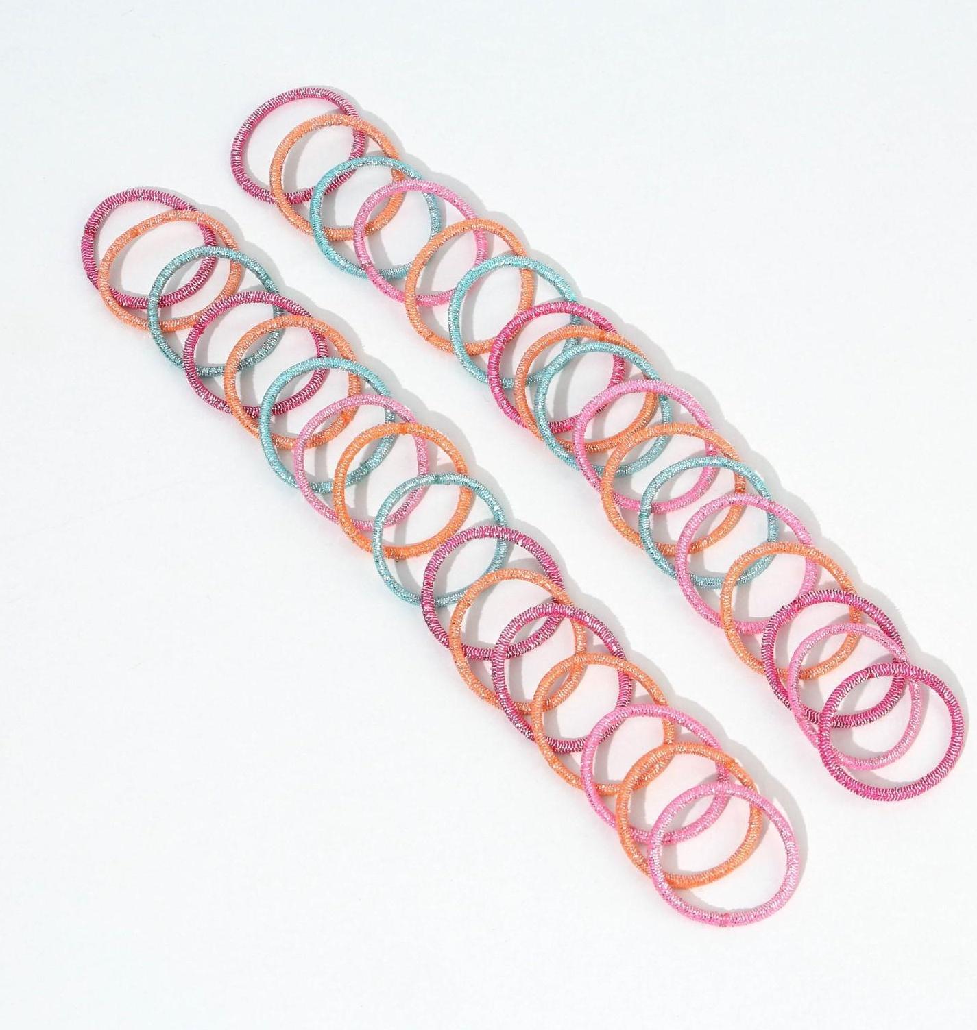 Набор резинок для волос (50 шт.) «Самой милой снежинке», МИКС