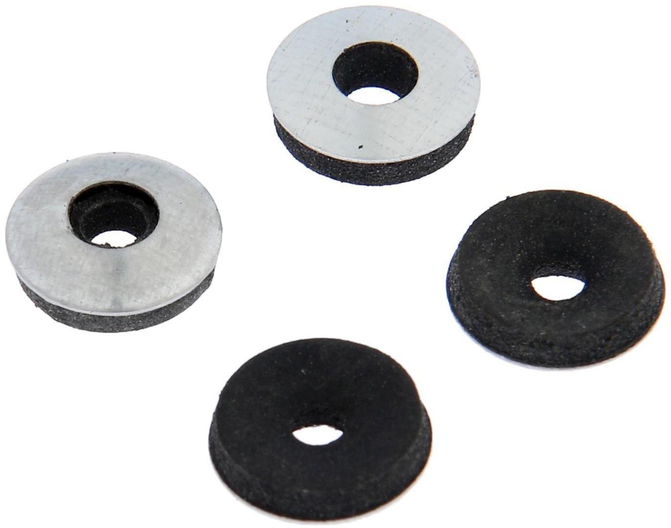 Шайба уплотнительная ТУНДРА krep 4.8 мм, цинк, 150 шт.