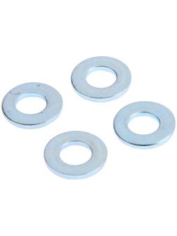 Шайба ТУНДРА krep DIN125A 6 мм, цинк, 300 шт.