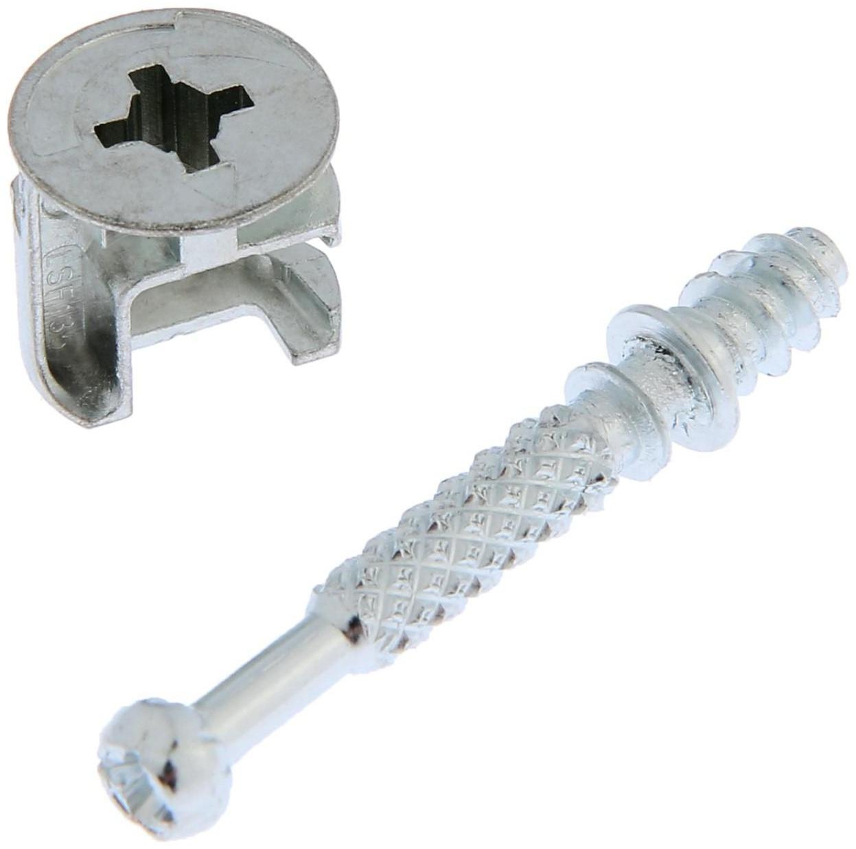 Набор ТУНДРА krep №2 для стяжки фасада для ДСП 18-20 мм, 4 шт.