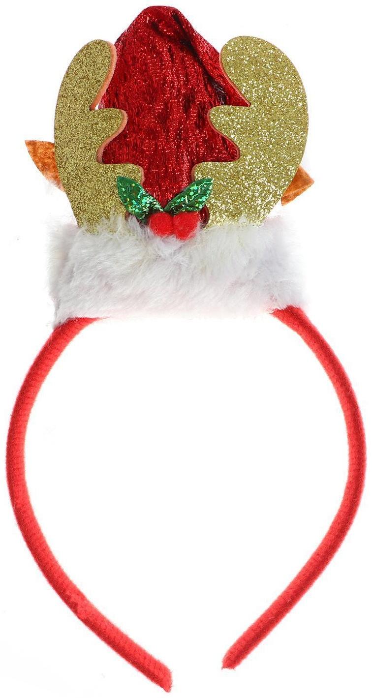 Карнавальный ободок «Колпак», с рожками, цвета МИКС