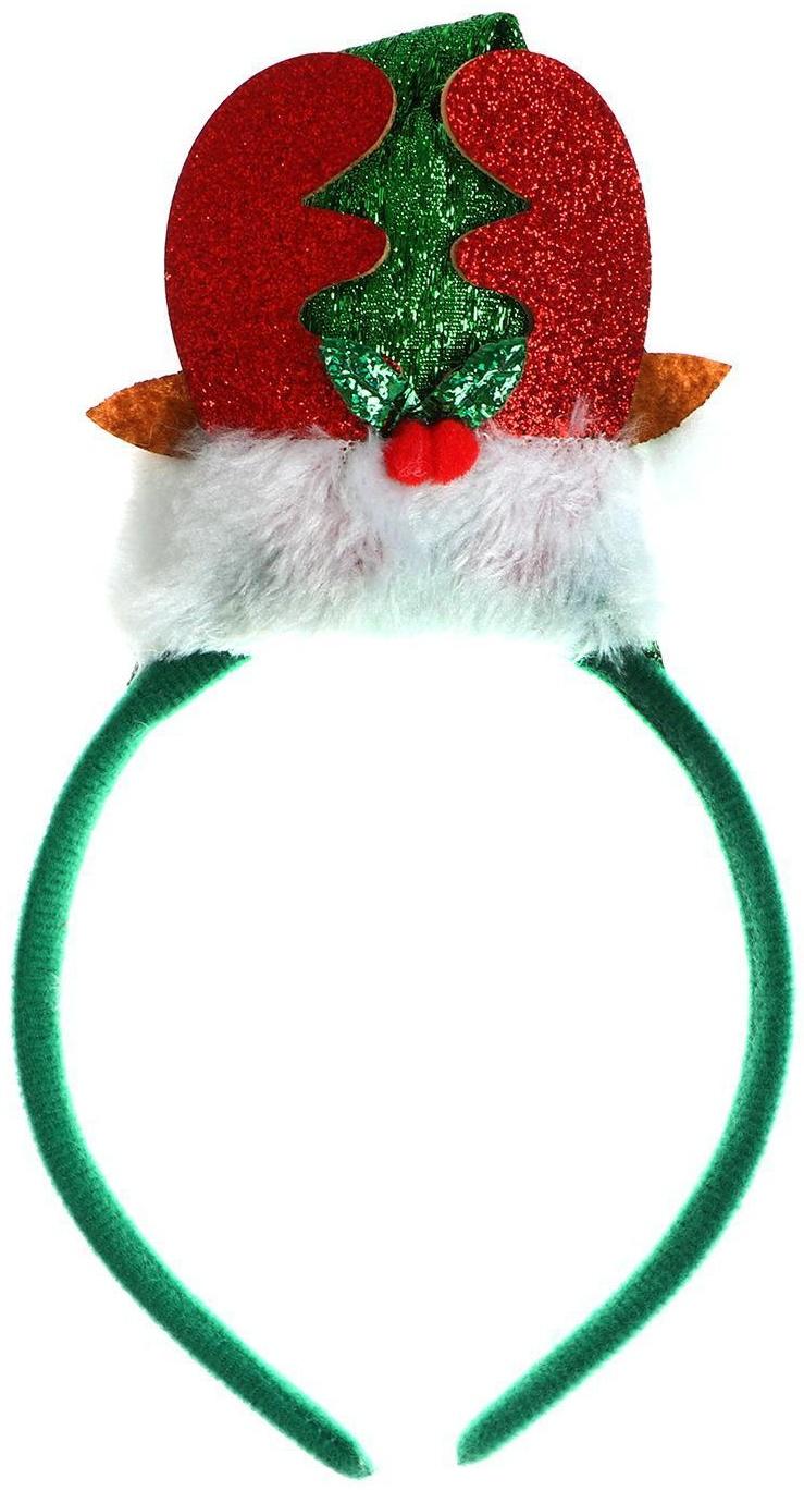 Карнавальный ободок «Колпак», с рожками, цвета МИКС