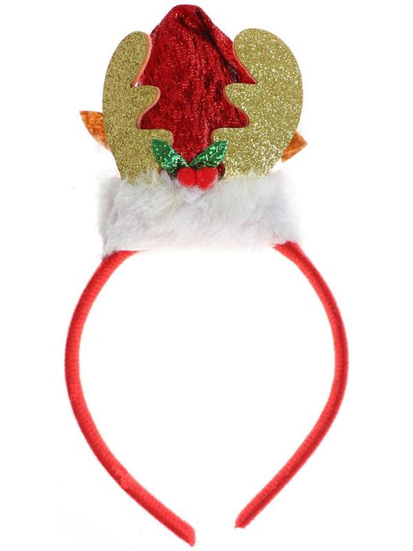 Карнавальный ободок «Колпак», с рожками, цвета МИКС