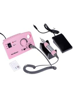 Аппарат для маникюра и педикюра JessNail JD4500, 4 фрезы 30000 об/мин, 65 Вт, розовый