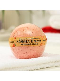 Бомбочка для ванн Aroma Soap Mango, 130 г