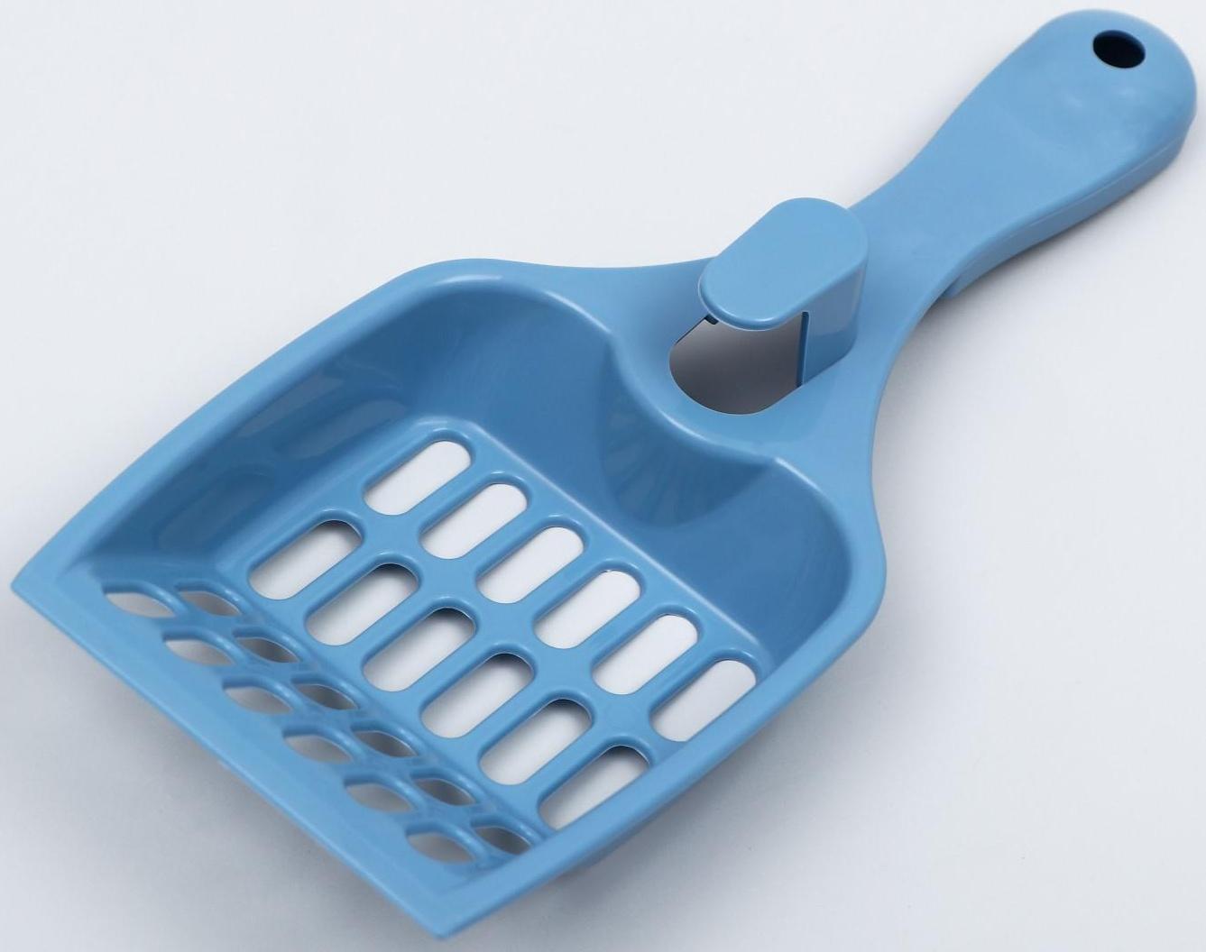 Совок для кошачьего туалета 22,5 x 9,5 x 4 см, синий