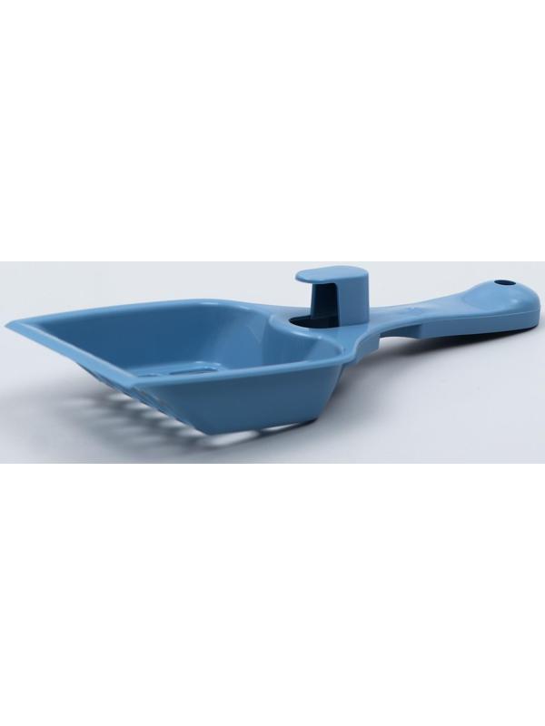 Совок для кошачьего туалета 22,5 x 9,5 x 4 см, синий