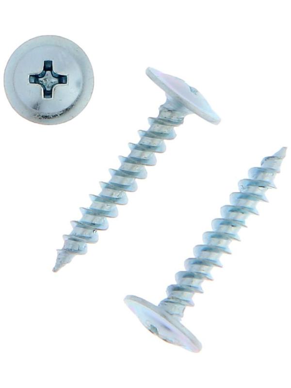 Саморезы для тонк. пластин ТУНДРА krep 4.2x25 мм, цинк 16 шт.