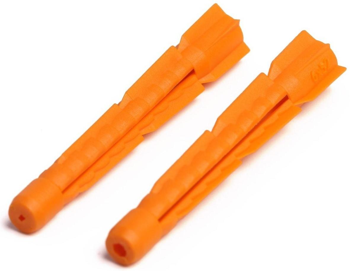 Дюбель ТУНДРА krep универсальный 6x52 мм, 250 шт.