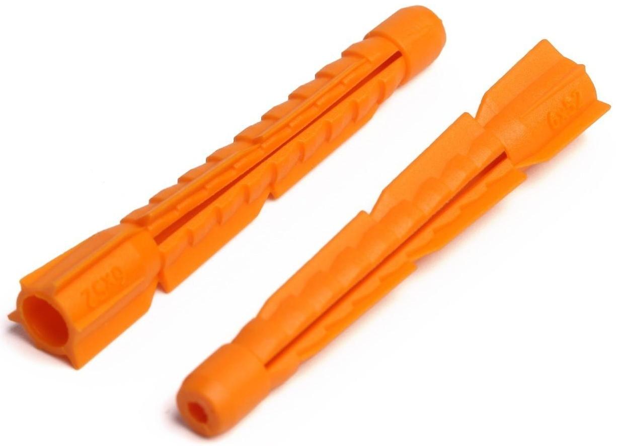 Дюбель ТУНДРА krep универсальный 6x52 мм, 250 шт.