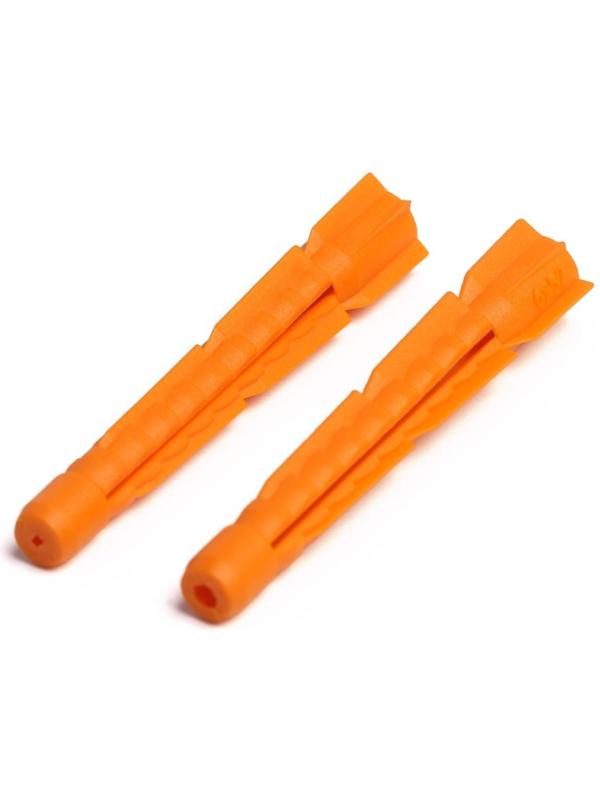 Дюбель ТУНДРА krep универсальный 6x52 мм, 250 шт.