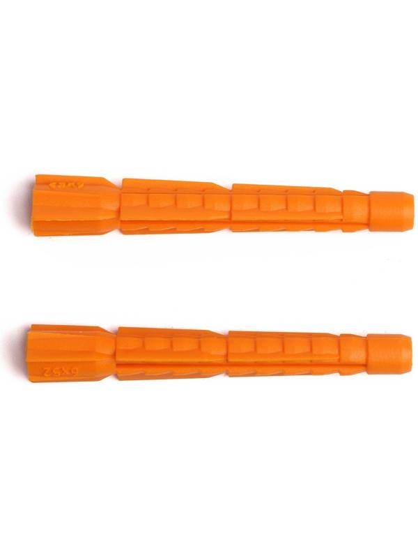 Дюбель ТУНДРА krep универсальный 6x52 мм, 250 шт.