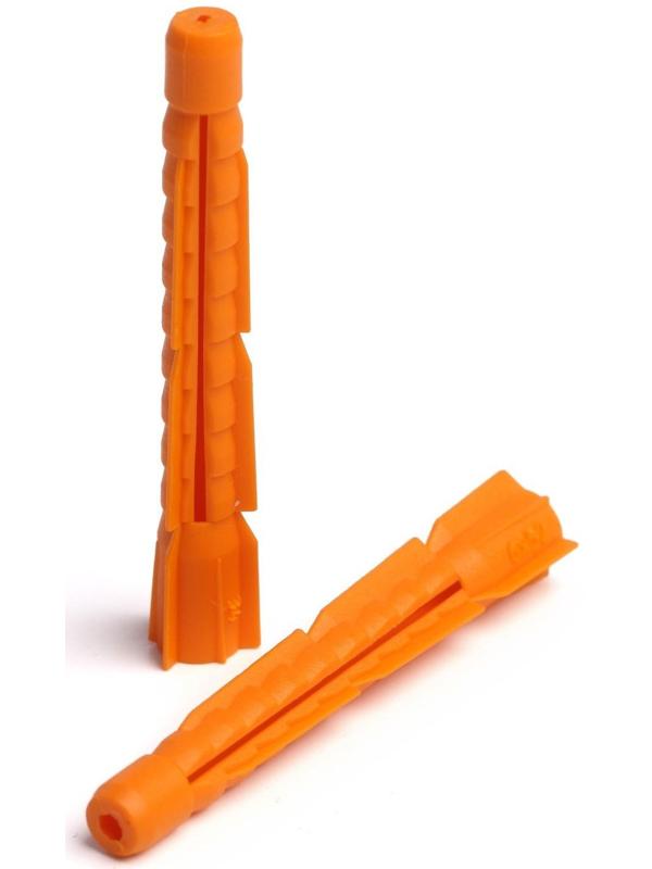 Дюбель ТУНДРА krep универсальный 6x52 мм, 250 шт.