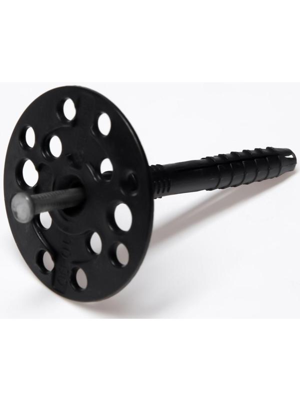 Дюбель ТУНДРА krep для утеплителя с металлическим гвоздем, 10x90 мм, 50 шт.