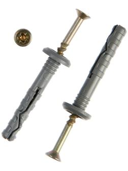 Дюбель-гвоздь ТУНДРА krep 6x40 грибовидная манжета, 200 шт.