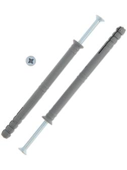 Дюбель-гвоздь ТУНДРА krep 8x100 потайная манжета, 8 шт.