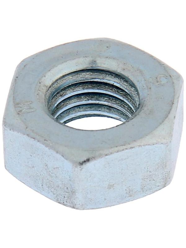 Гайка ТУНДРА krep DIN934 М10, цинк, 5 шт.