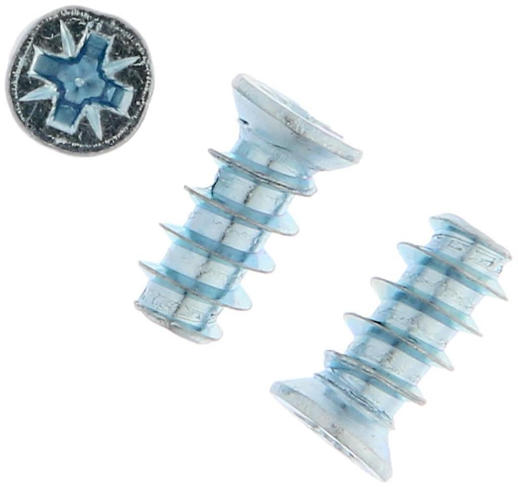 Еврошуруп ТУНДРА krep с потайной головкой, 6.3х13 мм, цинк, 25 шт.