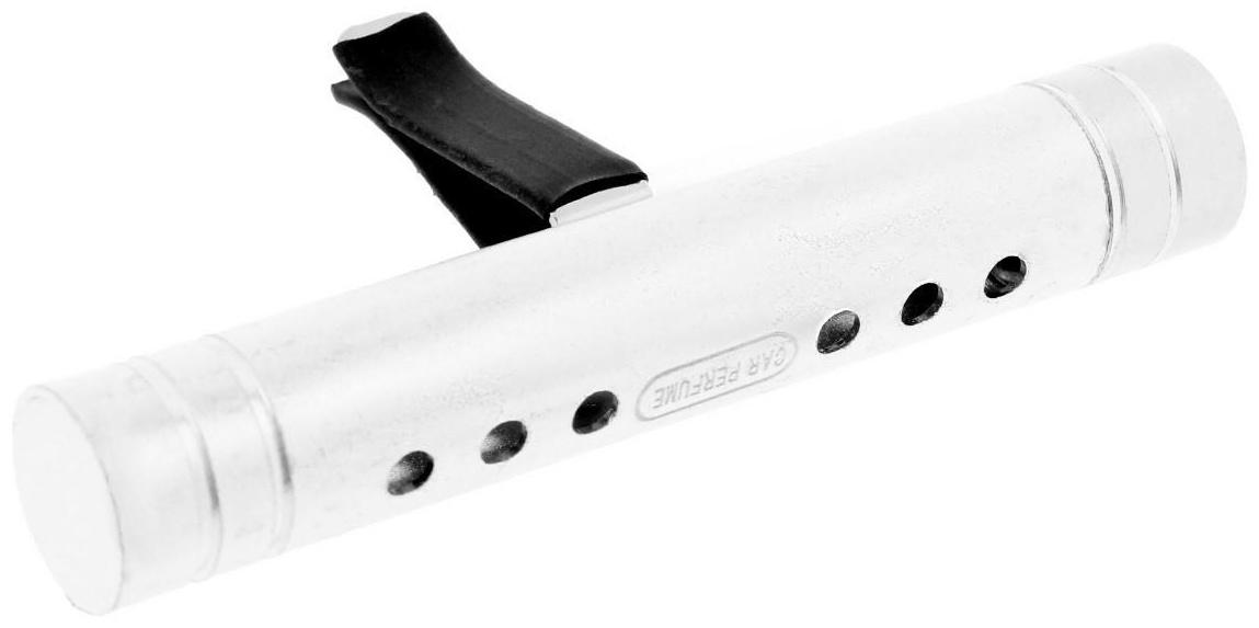 Ароматизатор в дефлектор Grand Caratt, металл, 8 см, лаванда, серебряный