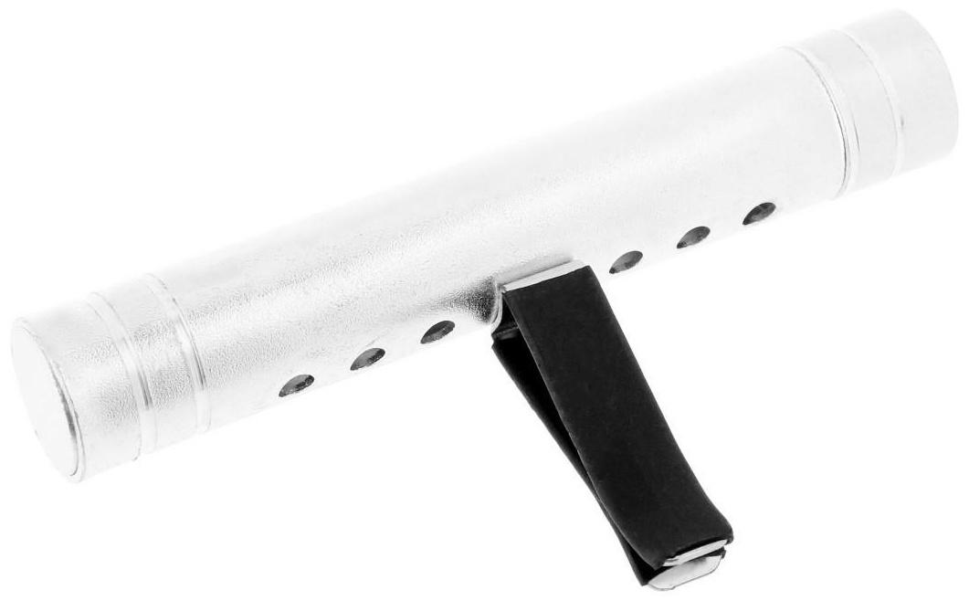 Ароматизатор в дефлектор Grand Caratt, металл, 8 см, лаванда, серебряный