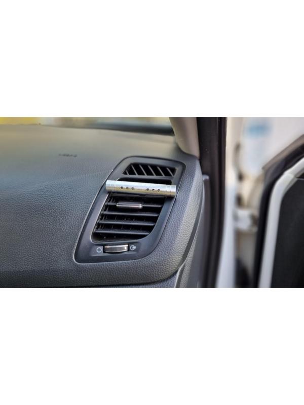 Ароматизатор в дефлектор Grand Caratt, металл, 8 см, лаванда, серебряный