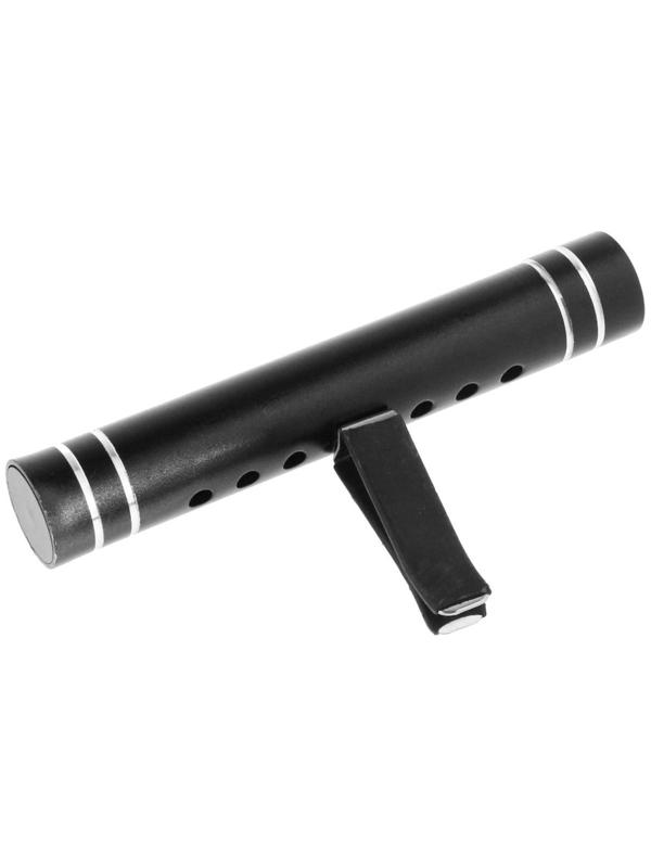 Ароматизатор в дефлектор Grand Caratt, металл, 8 см, лимон, черный