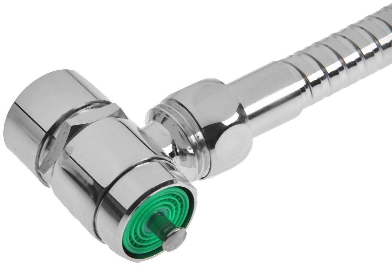 Набор для гигиенического душа с аэратором-переключателем (лейка, шланг и держатель) Accoona