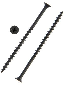 Саморезы гипсокартон-дерево ТУНДРА krep 4.2x75 мм, фосфатированные, 100 шт.