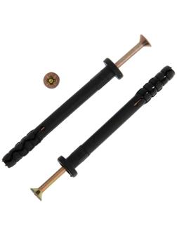 Дюбель-гвоздь ТУНДРА krep 6x60 грибовидная манжета, 100 шт.