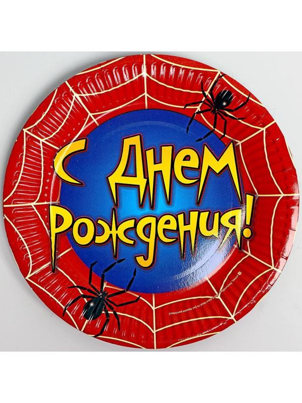 Набор бумажной посуды «Паутинка»