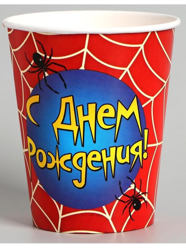 Набор бумажной посуды «Паутинка»