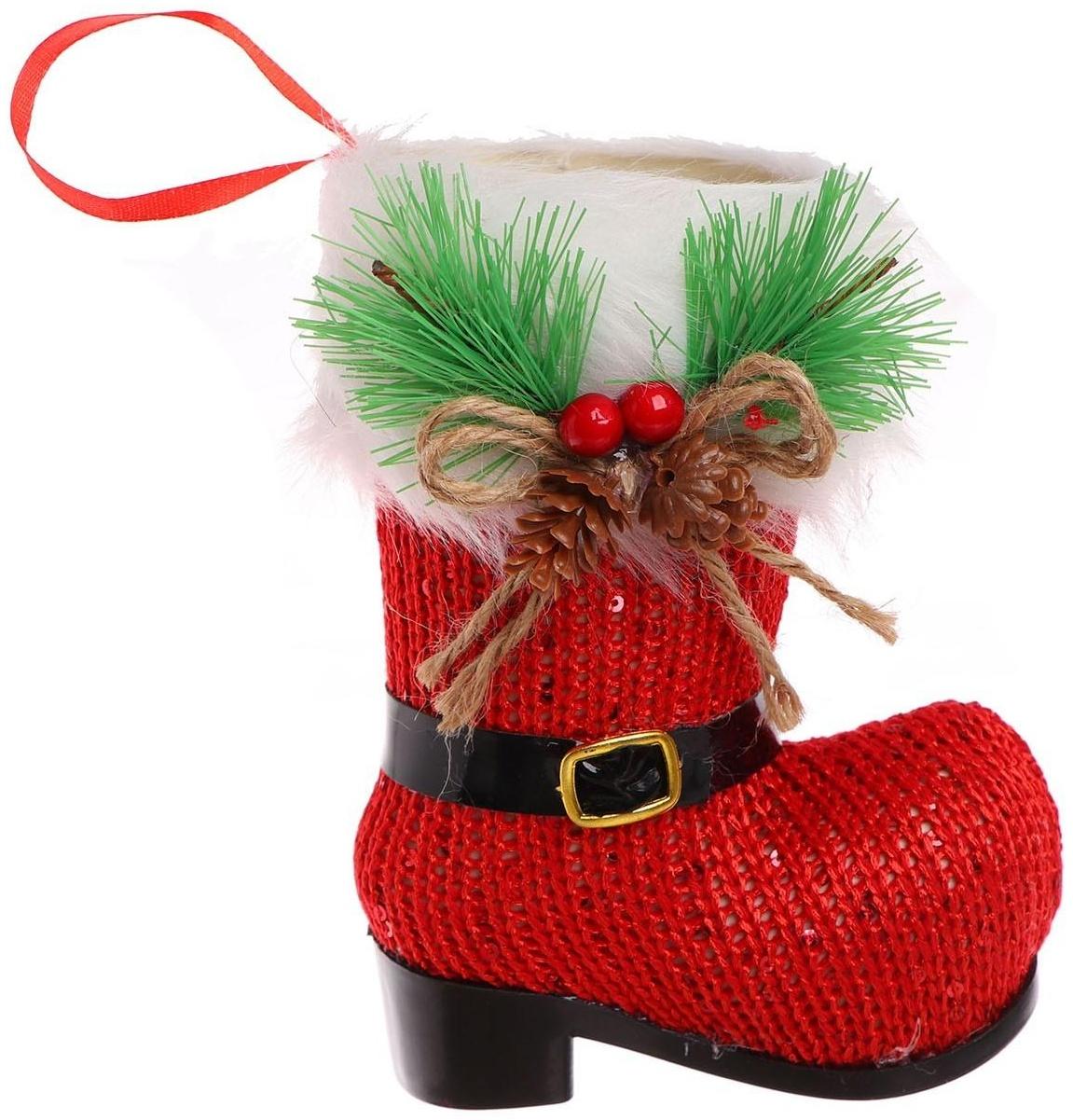 Конфетница «Сапожок», цвета МИКС