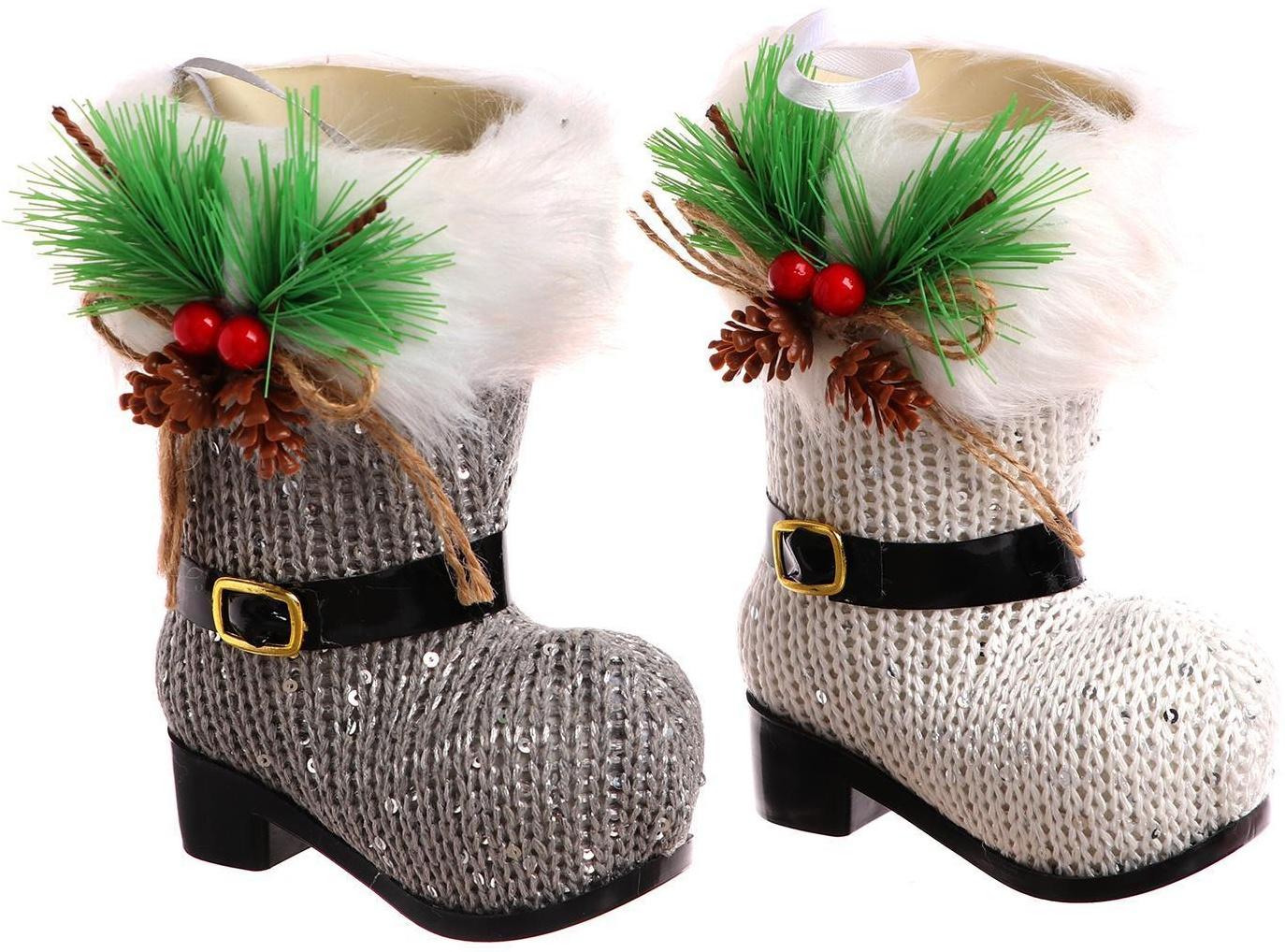 Конфетница «Сапожок», цвета МИКС