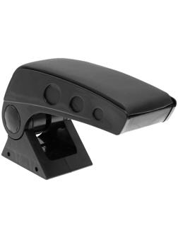 Подлокотник универсальный, кожа PU, серый