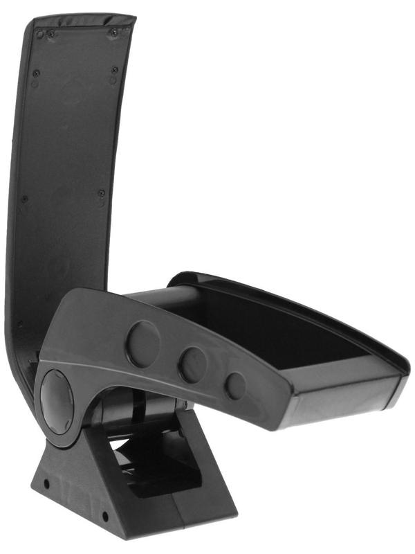 Подлокотник универсальный, кожа PU, серый