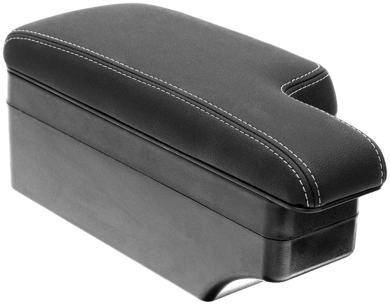 Подлокотник универсальный, 5 USB, провод USB 1 м, кожа PU, черный