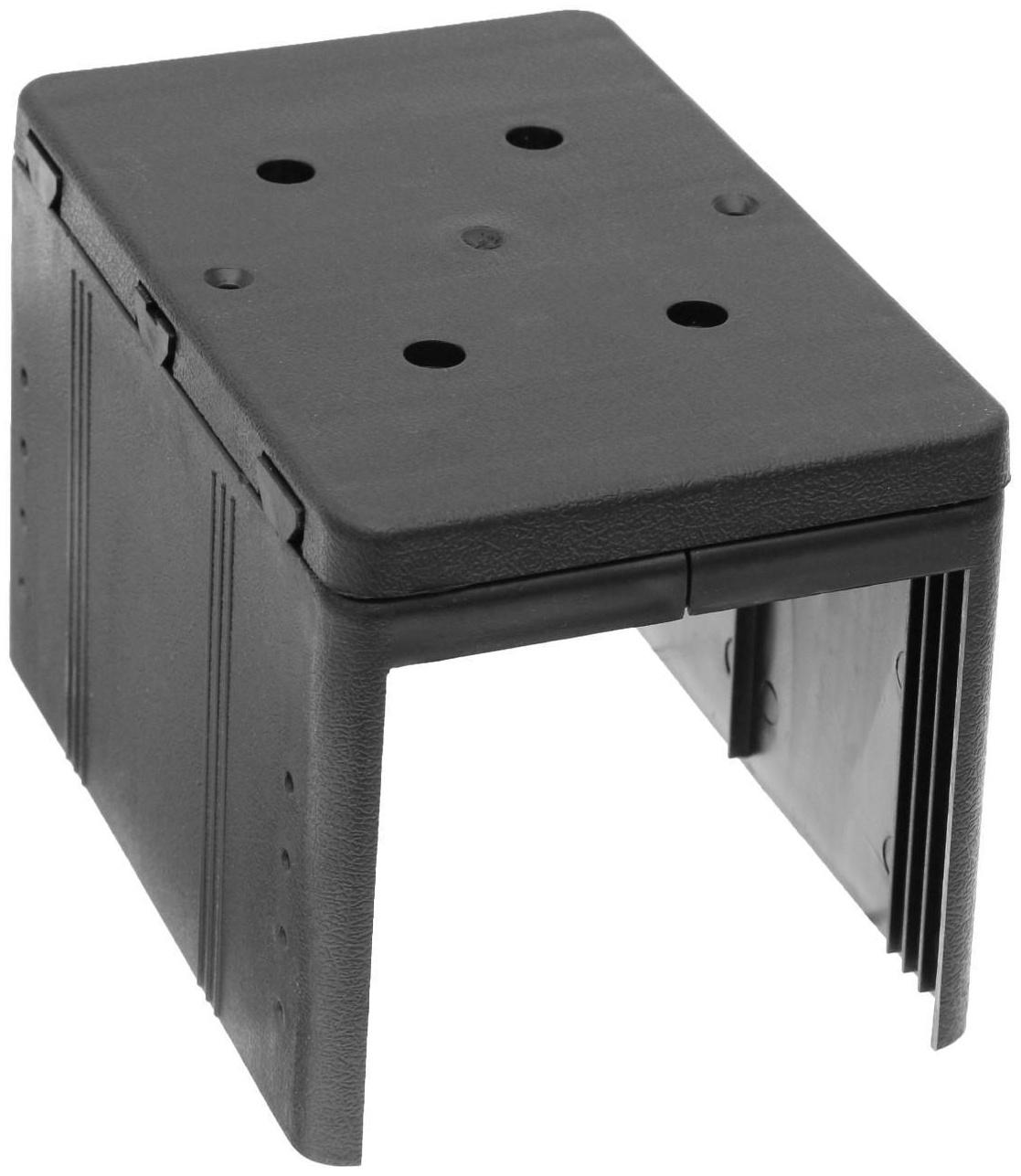 Подлокотник универсальный, 5 USB, провод USB 1 м, кожа PU, черный