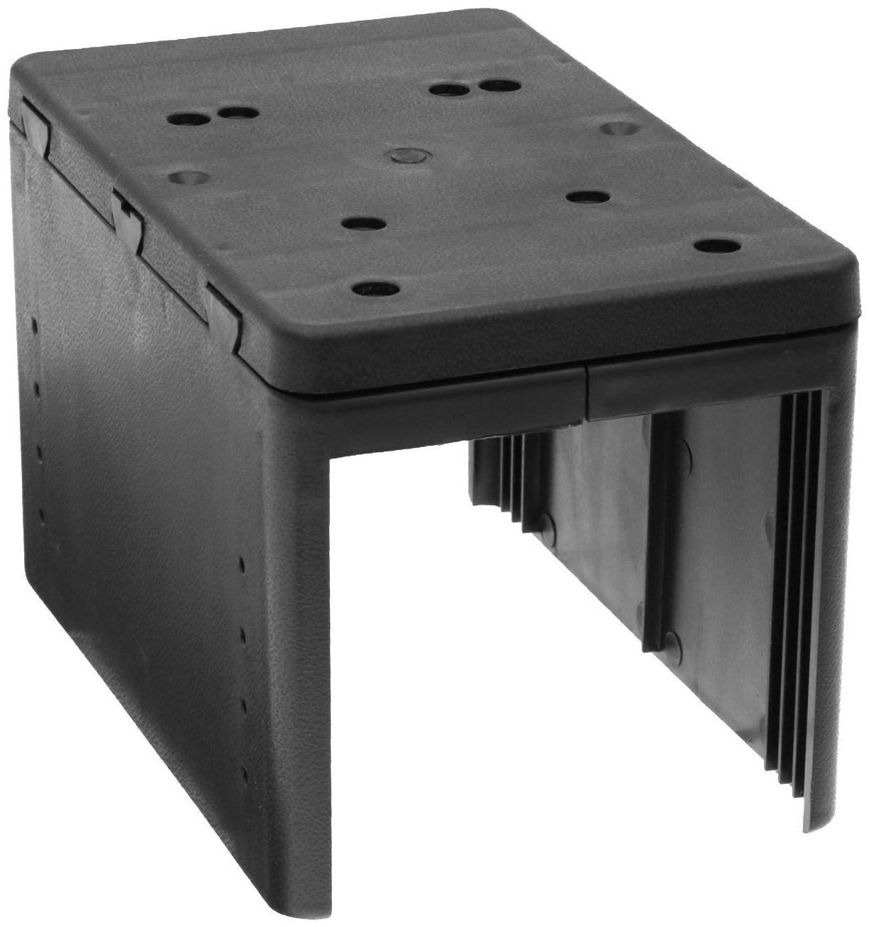 Подлокотник универсальный, 7 USB, провод USB 1 м, кожа PU, черный