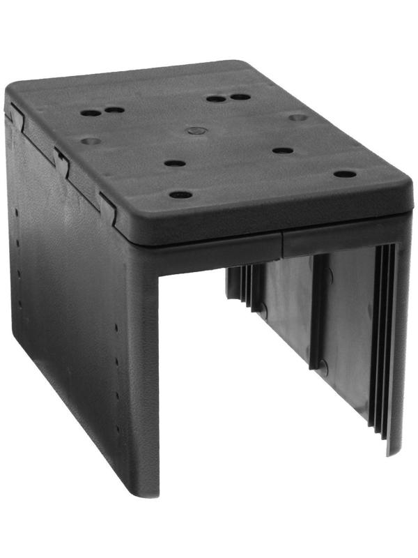 Подлокотник универсальный, 7 USB, провод USB 1 м, кожа PU, черный