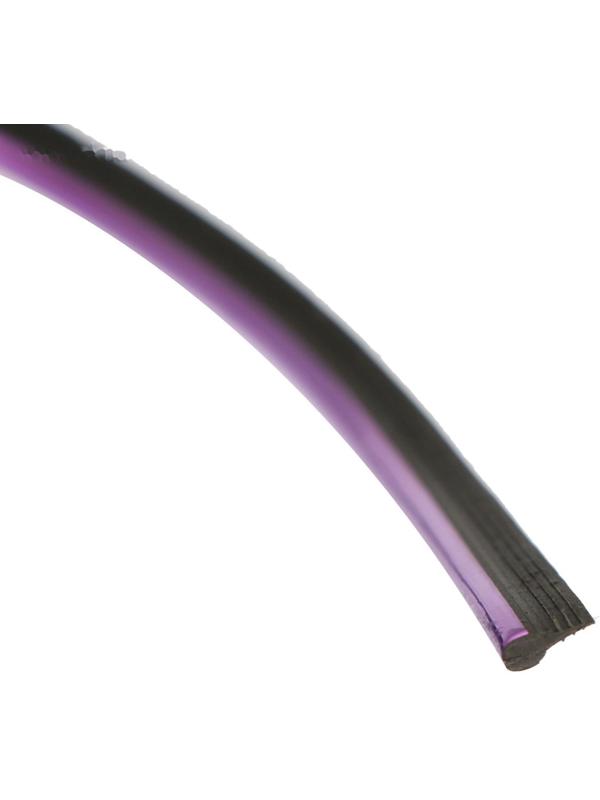 Молдинг гибкий внутрисалонный, фиолетовый, 5 м