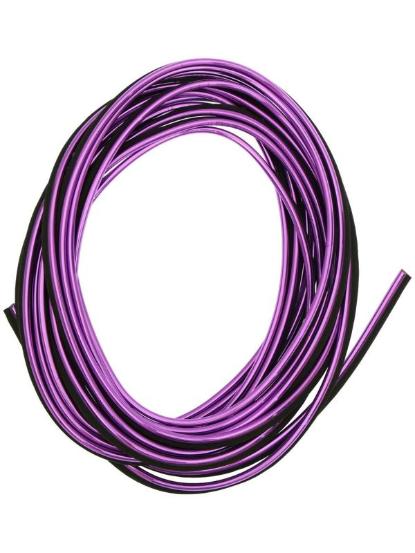 Молдинг гибкий внутрисалонный, фиолетовый, 5 м