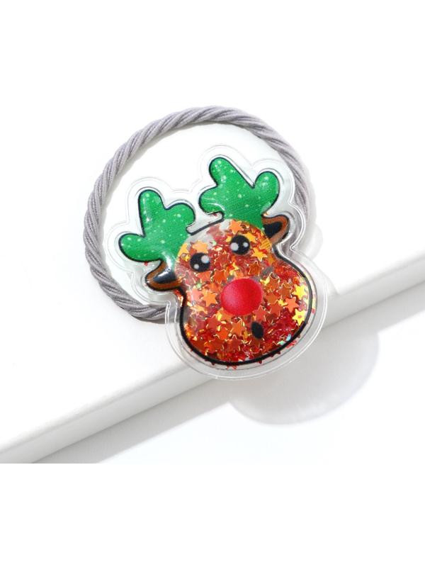 Резинки для волос с блёстками «Сверкай», набор 2 шт., d = 4 см.