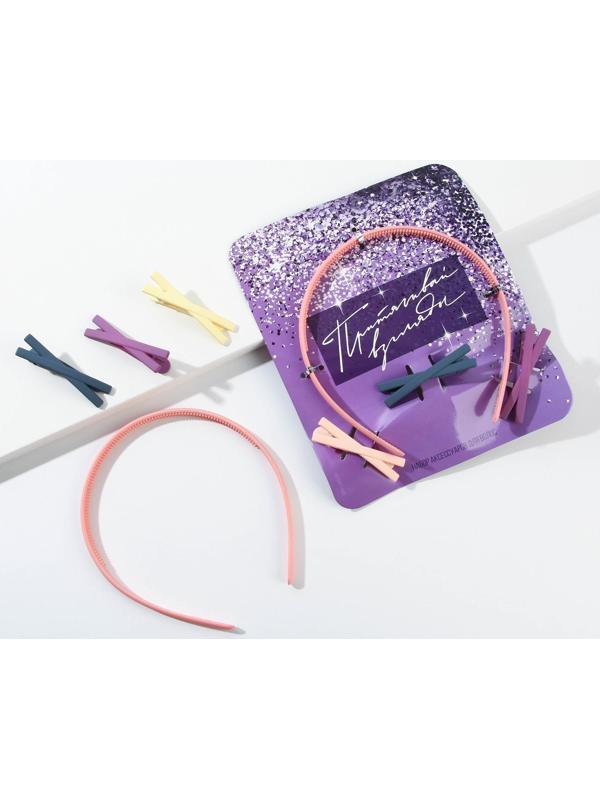 Ободок и заколки для волос (3 шт.) 