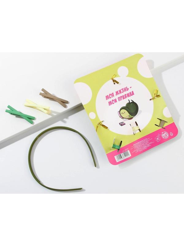 Ободок и заколки для волос (3 шт.) 