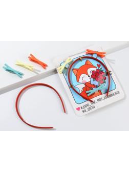 Ободок и заколки для волос (3 шт.) 